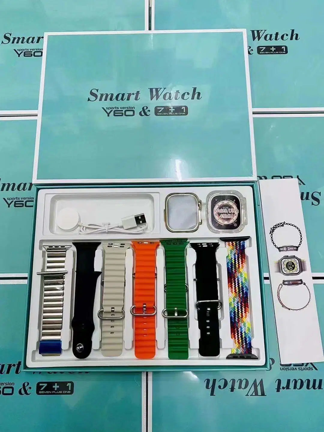 7 IN 1 SMART WATCH SERIES 9 SPORTS VERSION!